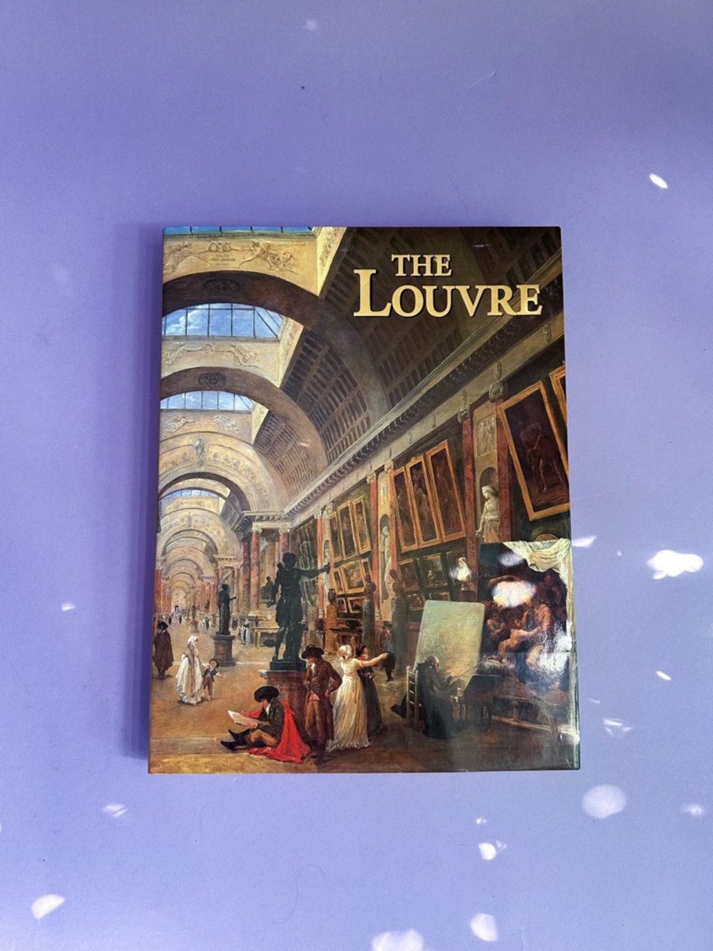 The Louvre Art Coffee Table Book - Beige, Brown, Gold Cover